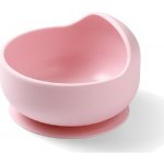 BabyOno 1481/02 silikonová miska s přísavkou růžová – Zboží Dáma