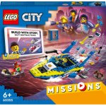 LEGO® City 60355 Mise detektiva pobřežní stráže – Zboží Živě