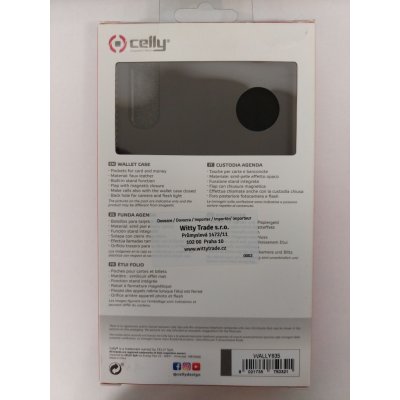 Pouzdro Celly Wally Sony Xperia XA3 ULTRA, černé
