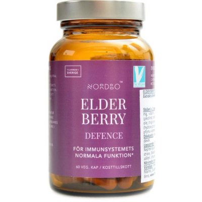 Nordbo Elderberry Defence 60 kapslí – Hledejceny.cz