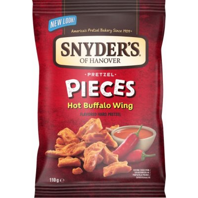 Snyder's kousky preclíků s příchutí pálivých Buffalo křidýlek 110 g – Sleviste.cz