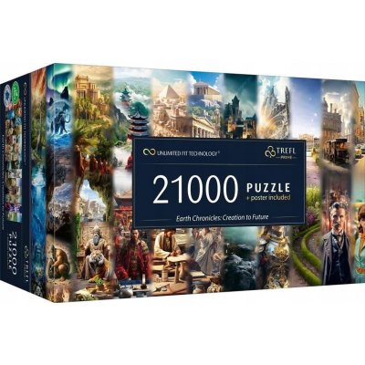 TREFL UFT Kronika Země Od stvoření k budoucnosti 21000 dílků – Zboží Dáma