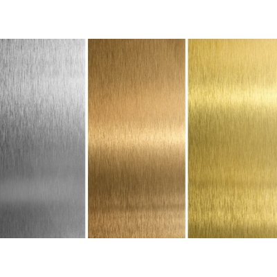 WEBLUX 35913405 Samolepka fólie Aluminum Hliníkové bronzové a mosazné prošité textury rozměry 200 x 144 cm – Zbozi.Blesk.cz