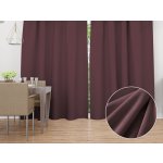 Biante Sametový závěs Velvet Premium SVP-019 Hnědofialový - šířka 135 cm 135x140 cm – Hledejceny.cz