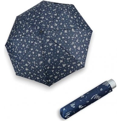 Doppler Mini Light Minimally deep blue dámský skládací deštník modrý – Zbozi.Blesk.cz
