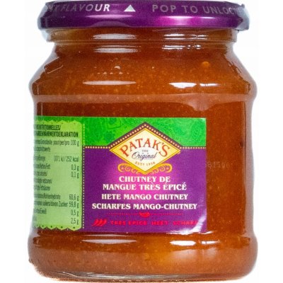 Patak's Hot Mango Chutney 340 g – Sleviste.cz