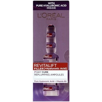 L'Oréal Revitalift Filler 7 denní vyplňující kúra v ampulích 7 x 1,3 ml