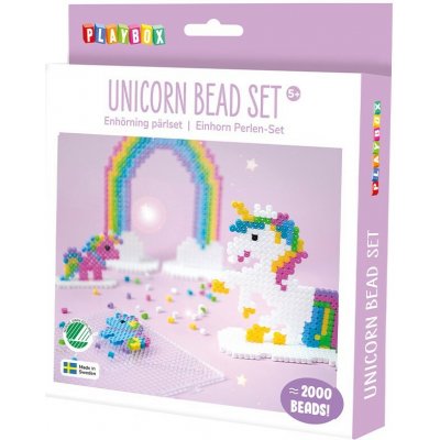 Playbox Zažehlovací korálky set 2000 ks - Jednorožec – Hledejceny.cz