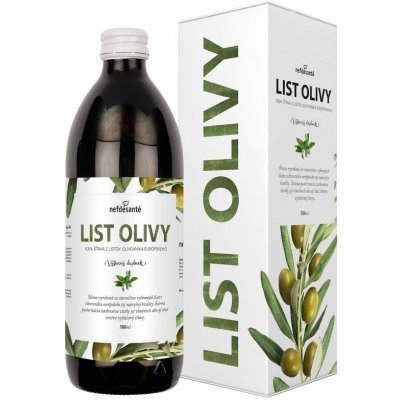 Nefdesanté LIST OLIVY 100% šťáva z listů olivovníku evropského 500 ml – Hledejceny.cz