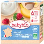 Babybio Brassé Kapsička z kravského mléka malina banán 4 x 85 g – Zboží Dáma