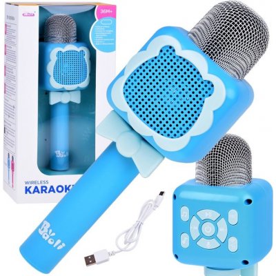 JOKOMISIADA Karaoke mikrofon modrý – Zbozi.Blesk.cz
