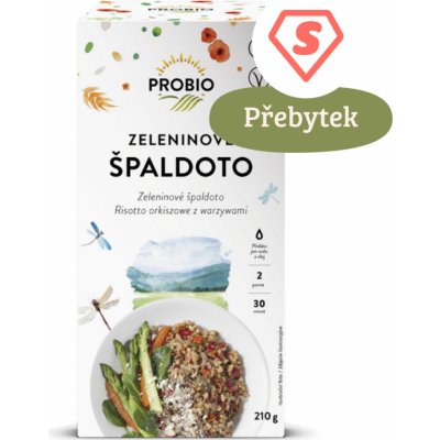 Probio Bio Zeleninové špaldoto 210 g – Sleviste.cz