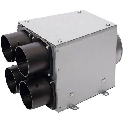 Ventishop Kompletbox distribuční box 4x75/125 mm, pozink – Hledejceny.cz