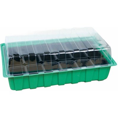NOHEL GARDEN Minipařeniště MINI 36x22x12cm černé 18 otvorů – Zbozi.Blesk.cz