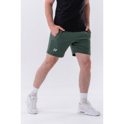 Nebbia šortky Relaxed-fit s bočními kapsami 319 tmavě zelená – Zboží Mobilmania