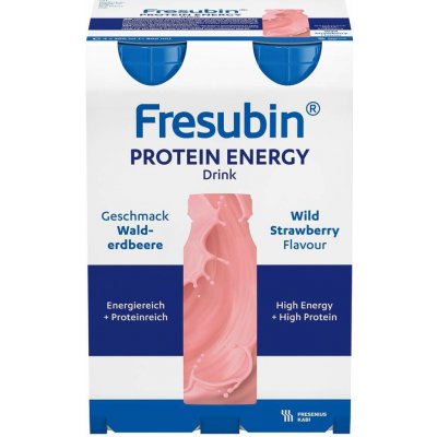 FRESUBIN PROTEIN ENERGY DRINK JAHODA POR SOL 4X200ML – Hledejceny.cz