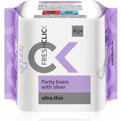 TianDe Slipové vložky se stříbrem FreshClick super tenké 20 ks – Hledejceny.cz