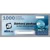 Dárkové poukazy Dárkový poukaz Alza.cz na nákup zboží v hodnotě 1000 Kč