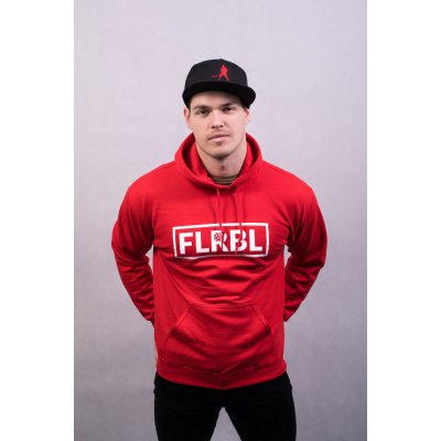 FLRBL Red mikina