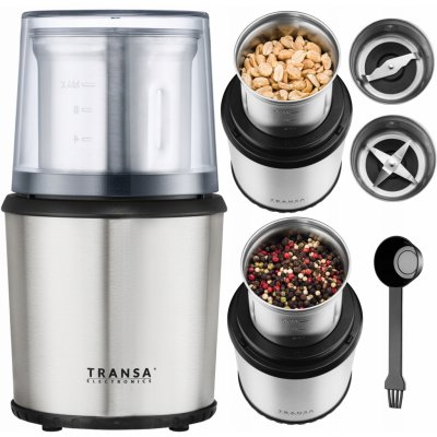 Transa Electronics Grind&Chop stříbrný/šedý – Zbozi.Blesk.cz