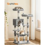 Feandrea Škrabadlo šedé 143 cm – Zboží Dáma