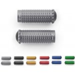 Stupačky sklopné Rizoma Extreme pro řidiče/spolujezdce, univerzální, stříbrná (2ks) - Zlatá | Zboží Auto