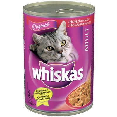 Whiskas hovězí paštika 400 g