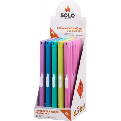 SOLO MATCHES & FLAMES, a.s. svíček - COLOUR MIX 617125 – Hledejceny.cz