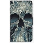 Pouzdro iSaprio - Abstract Skull - Samsung Galaxy J3 2017 – Sleviste.cz