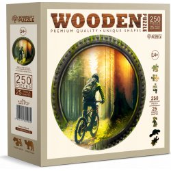Wooden Dřevěné kolo v lese City 250 dílků