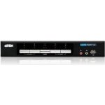 Aten CM-0264 KVM přepínač 2x4-port DVI/HDMI KVMP USB switch, audio, kombo kabely – Zboží Živě