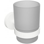 Sapho X-ROUND WHITE sklenka mléčné sklo bílá XR903W – Hledejceny.cz