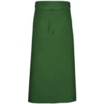 Link Kitchen Wear Bistro zástěra X961T Bottle Green 120 x 100 cm