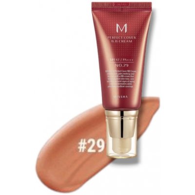 Missha M Perfect Cover BB Cream 29 Caramel Beige SPF42 50 ml – Zbozi.Blesk.cz