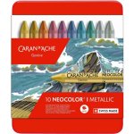 Caran D'Ache Neocolor I voskovky 10 metalických barev – Hledejceny.cz