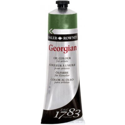 Olejová barva Daler-Rowney GEORGIAN 75 ml 375 Sap green – Hledejceny.cz