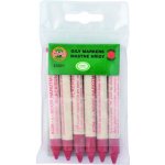 Koh-i-noor křída na sklo a porcelán 8220 průmyslová 6 ks červená – Hledejceny.cz