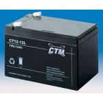 CTM 12V 12Ah – Zboží Mobilmania