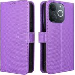 Diamond knížkové pouzdro na Realme Note 70T - fialové – Zboží Živě