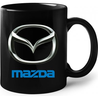 Bezvatriko.cz Hrnek se značkou Mazda Barva Černá Velikost Canvas Keramický hrnek 1585 330 ml – Sleviste.cz
