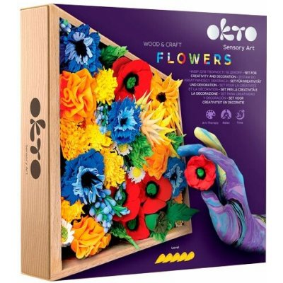 OKTO v dřevěném rámu 21 x 21 cm SLOBODA – Hledejceny.cz