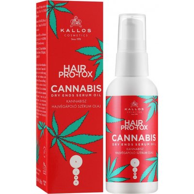 Kallos Pro-Tox Cannabis Dry Ends Serum Oil 50 ml – Hledejceny.cz