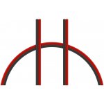 Kavan Kabel dvoulinka 2x0,35 mm2 modro/červená PVC – Hledejceny.cz