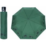 Doppler Fiber Magic Cats Family dámský skládací plně automatický deštník zelený – Sleviste.cz