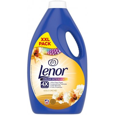 LENOR Gold Orchid Color Prací gel 60 praní 3 l