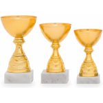 Pohár EKONOM výška 15 cm zlatý – Sleviste.cz