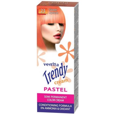 Venita Trendy Cream barva na vlasy 23 Sweet Apricot 75 ml