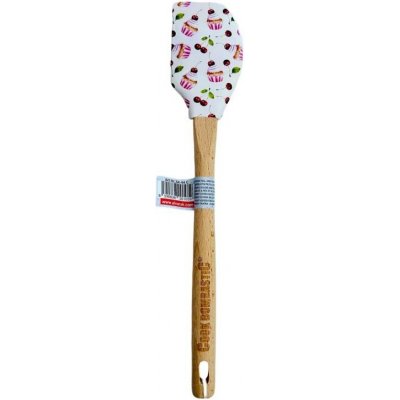 Alvarak kuchyňská stěrka s dřevěnou rukojetí Cupcakes s třešněmi – Zboží Dáma
