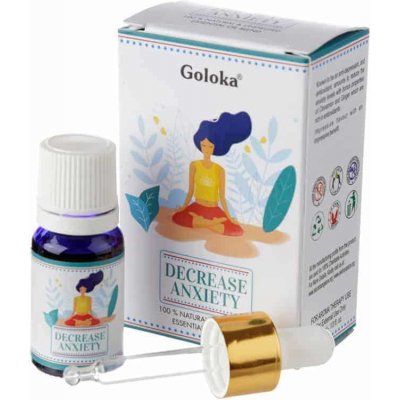 Goloka Natural Essential Oil Decrease Anxiety 10 ml
