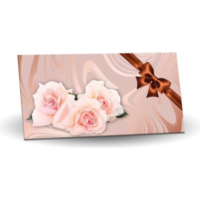 Selllot Mléčná čokoláda s mandlemi a malinami motiv Růže 175 g – Hledejceny.cz